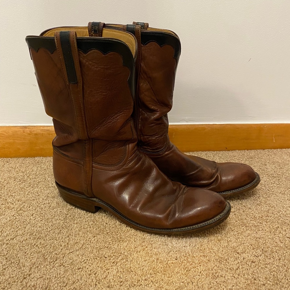 Lucchese Men’s 10” Classic Genuine a leather Boots